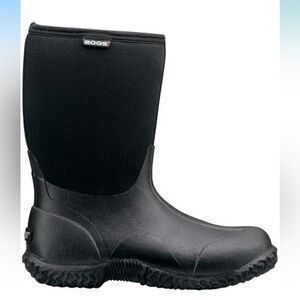 NIB BOGS Black Classic mid Waterproof Boots